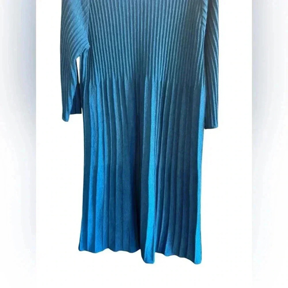 Eileen Fisher Wool Ribbed Knit Dress Size L - Picture 8 of 15